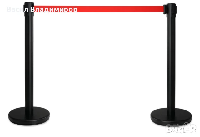 Ограждение с лента/бариера