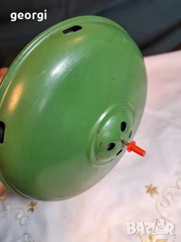 стара ламаринена играчка пумпал 29/3, снимка 2 - Антикварни и старинни предмети - 52431324