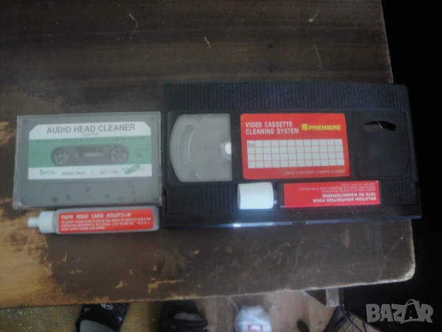 Продавам за ползване или колекция,почистваща аудио и видео касета