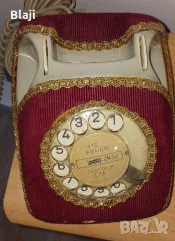 Ретро телефон , снимка 7 - Антикварни и старинни предмети - 46432995