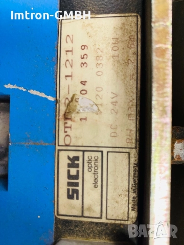 Оптрон SICK OTD2-1212 1 004 359, снимка 3 - Друга електроника - 52139932