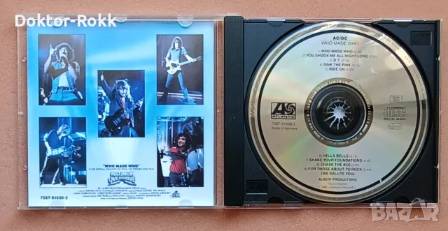 AC/DC – Who Made Who – 1986 CD (Compilation), снимка 3 - CD дискове - 49201872