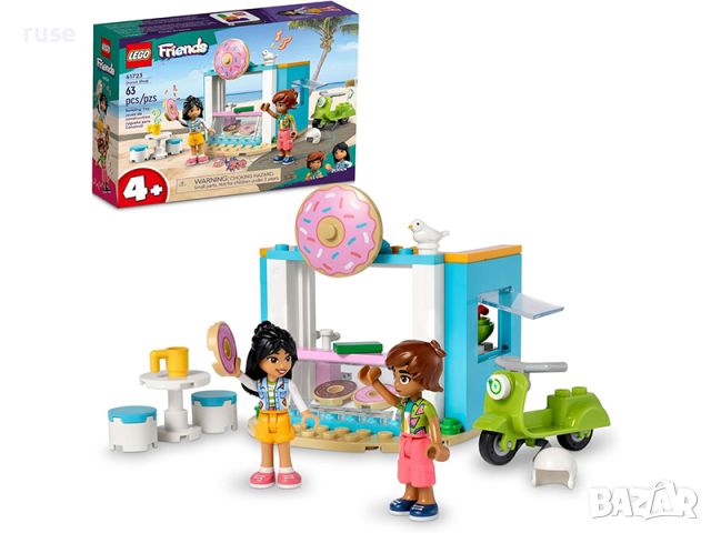 НОВИ! LEGO® Friends 41723 Магазин за понички, снимка 2 - Конструктори - 45917070