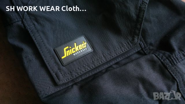 Snickers 6902 FLEXI Work Stretch Trouser 52 / L работен панталон с от части еластична материя W4-144, снимка 9 - Панталони - 45573671