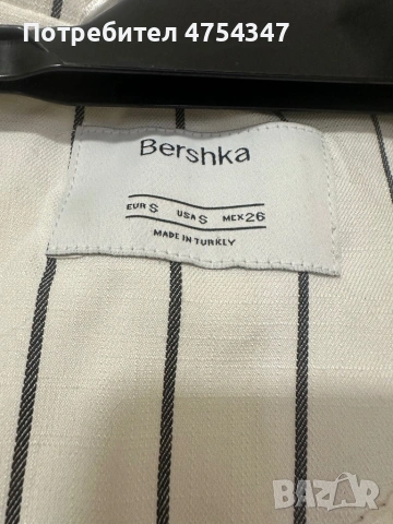 Раирана блейзър риза Bershka – нова, неносена, снимка 2 - Други - 53699407