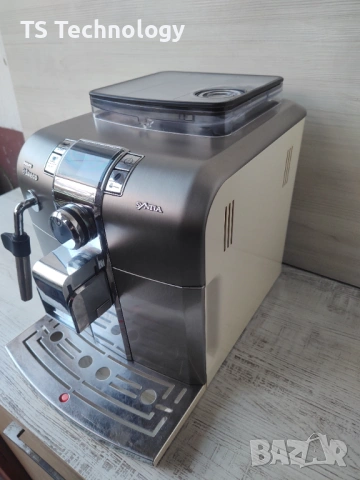 Кафеавтомат - робот Saeco SYNTIA inox - бяла, снимка 4 - Кафемашини - 53038911
