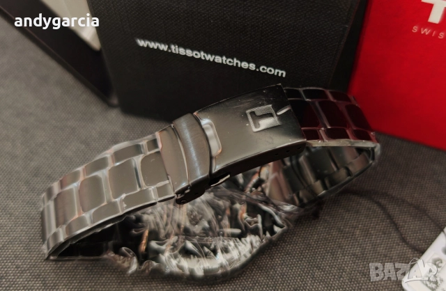 TISSOT SEASTAR 1000 QUARTZ 40mm T120.410.33.421.00 чисто нов часовник с кутия 100% оригинален, снимка 12 - Мъжки - 51496687