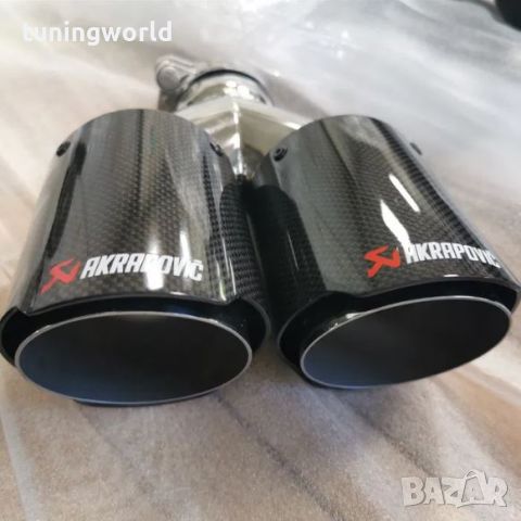 Akrapovic двоен спортен накрайник генерация накрайници акрапович гърне, снимка 4 - Части - 45297538