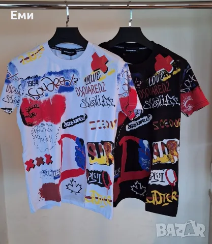 Мъжки тениски HUGO BOSS, Dsquared2,Nike,  Moschino, Burberry , снимка 12 - Тениски - 50259902