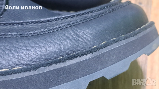 Clarks-кожени шити зимни обувки,нови,gore tex 42,5 , снимка 7 - Мъжки боти - 53576391