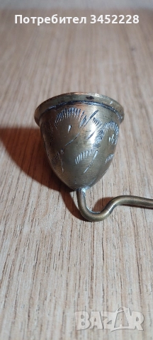 гасител за свещи бронз ретро за ценители , снимка 6 - Антикварни и старинни предмети - 52681813