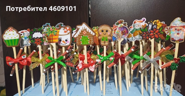 коледни късметчета, снимка 7 - Декорация за дома - 52230396
