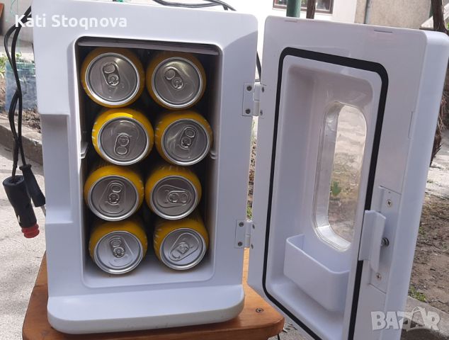 Мини хладилник на 12v и 220v, снимка 2 - Хладилници - 45951709