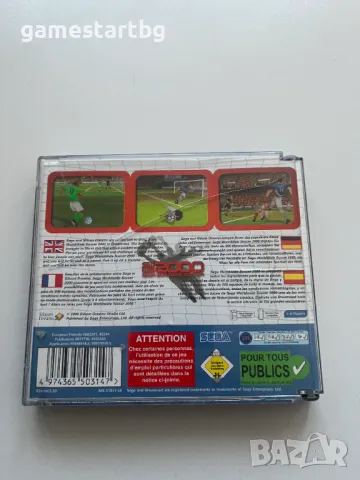 Sega Worldwide Soccer 2000 за Sega Dreamcast, снимка 2 - Други игри и конзоли - 49292654