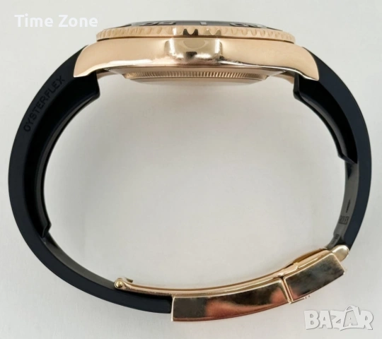 Rolex Yacht-Master 40mm (37mm) Rose Gold Black Dial Automatic Унисекс Различни Варианти, снимка 5 - Мъжки - 54044086