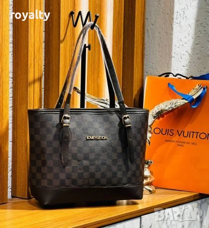Louis Vuitton Нова Дамска Кожена Чанта Луи Витон 