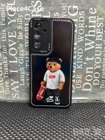 Силиконов Teddy Bear калъф за телефон Samsung A54, снимка 1 - Калъфи, кейсове - 46082892