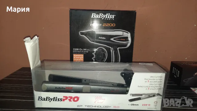 Преси- OTTO и BaByliss pro, снимка 4 - Преси за коса - 47386036