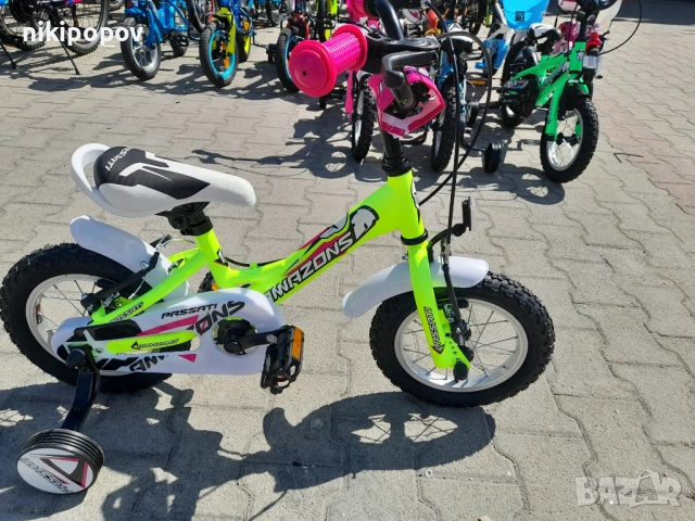 PASSATI Велосипед 12" AMAZONS жълт, снимка 11 - Велосипеди - 53758821