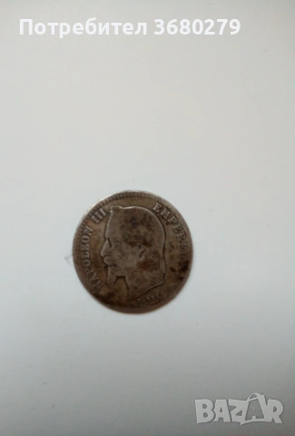 Монета Франция-Наполеон III