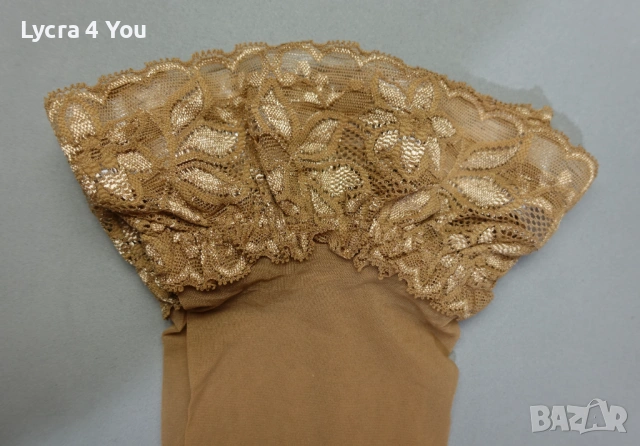 Gabriella 15 Den нови телесни силиконови чорапи, снимка 5 - Бельо - 53037994