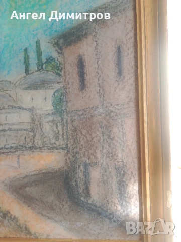 Никола Танев картина смесена техника , снимка 12 - Картини - 53632070