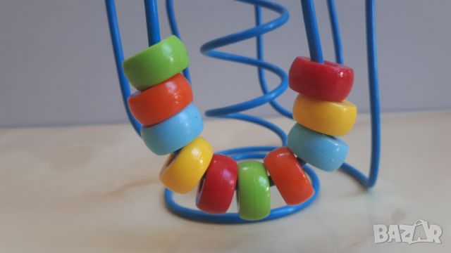Метална играчка с пръстени за малки деца, снимка 8 - Образователни игри - 45761121