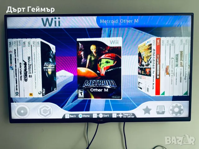 Хакнат Nintendo Wii + 50 игри Нинтендо Хак ПЪЛЕН КОМПЛЕКТ, снимка 4 - Nintendo конзоли - 47514087