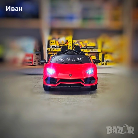 ТОП ЦЕНА!НОВО!Акумулаторна кола Chiara/LAMBORGHINI с 12V батерия,USB, снимка 4 - Коли, камиони, мотори, писти - 45420597