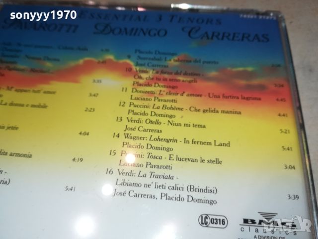 PAVAROTTI DOMINGO CARRERAS CD 2105241217, снимка 11 - CD дискове - 45838490