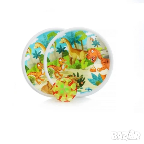 Детска игра „Хвани топката“ с чинии и вендузна топка, снимка 4 - Други - 51072272