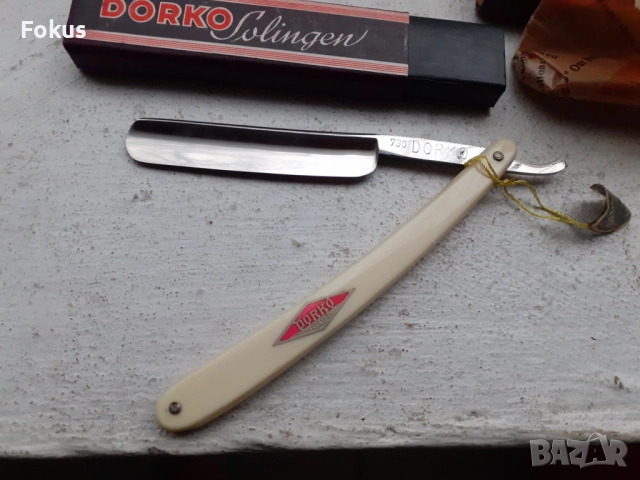 Уникат - колекционерски бръснач Dorko Solingen, снимка 2 - Антикварни и старинни предмети - 51524378