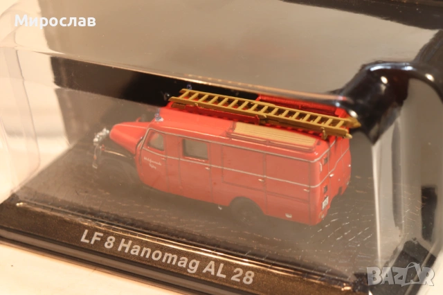 1/72 HANOMAG КАМИОН ПОЖАРНА МОДЕЛ КОЛИЧКА, снимка 4 - Колекции - 54303045