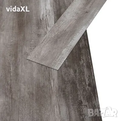 vidaXL PVC подови дъски 5,02 м² 2 мм самозалепващи матово дърво кафяво(SKU:146601), снимка 3 - Други - 49533641