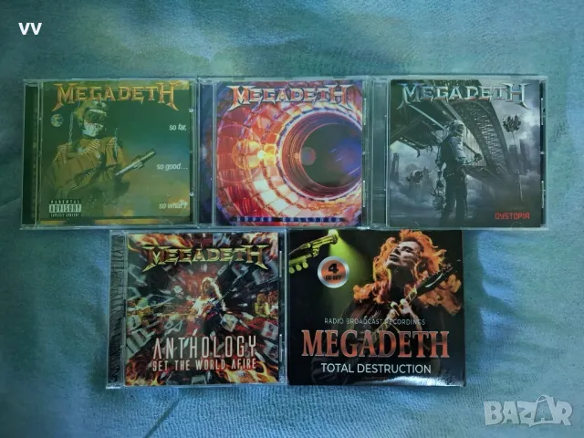 Megadeth CD дискове, снимка 1 - CD дискове - 48206842