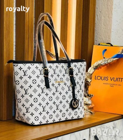 Louis Vuitton Нова Кожена Дамска Чанта 