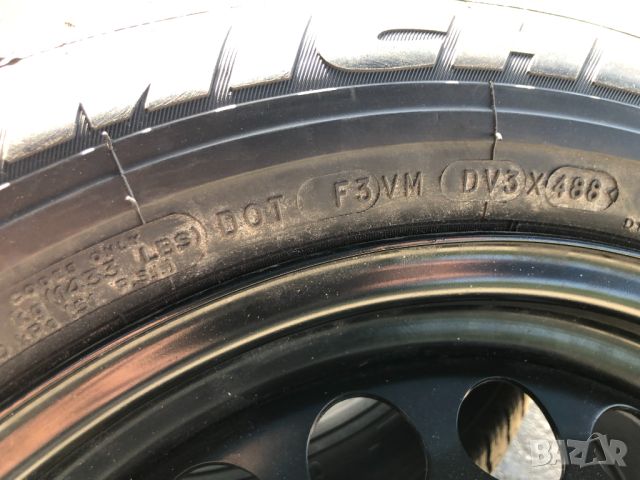 Резервна гума желязна джанта 16 цола Mercedes W210, снимка 2 - Гуми и джанти - 46465780