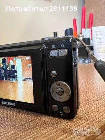Фотоапарат Samsung 10.2 Mp с подаръци, снимка 4 - Фотоапарати - 53392673