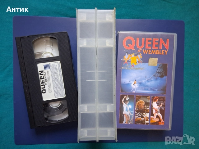Видеокасети VHS QUEEN The Fredie Mercury Tribute Концерт Стадион Уембли '86 год., снимка 7 - Други жанрове - 52582781