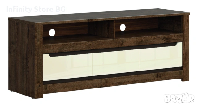 📺✨ ТВ Шкаф RUSO RTV3S – стил и функционалност за вашия хол ✨📺, снимка 3 - Шкафове - 53465367