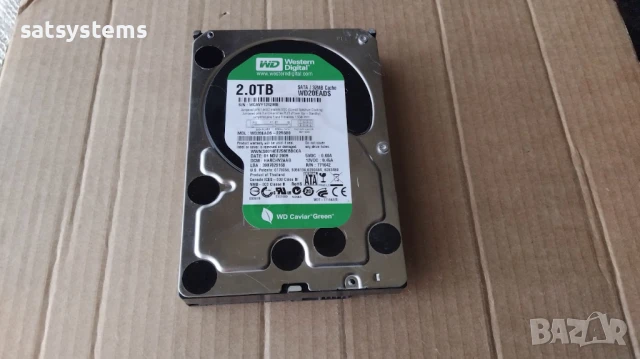 Хард диск Western Digital Caviar Green WDC WD20EADS 2.0TB SATA 3.0Gb/s
