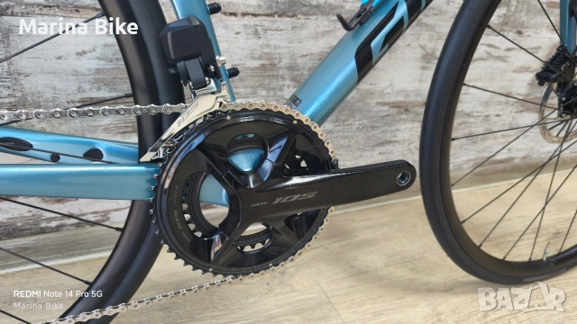 Карбонов шосеен велосипед Giant TCR Pro 1 Disc 105 Di2 DT Swiss R470 | M, снимка 3 - Велосипеди - 53709234