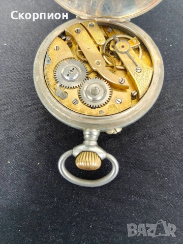 Швейцарски джобен часовник - NICKEL GARANTI - ПРОМОЦИЯ, снимка 7 - Джобни - 48887495