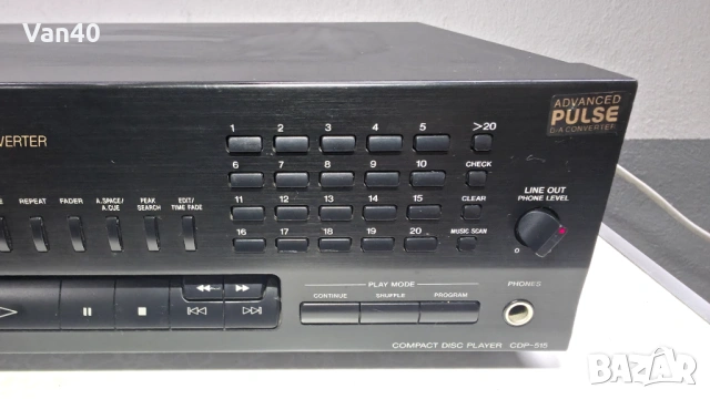 CD плеар Sony CDP 515, снимка 2 - Декове - 54121930