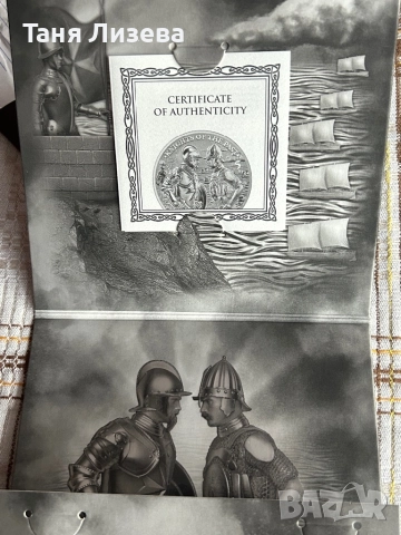 Рицарите на малта, снимка 2 - Нумизматика и бонистика - 52079708