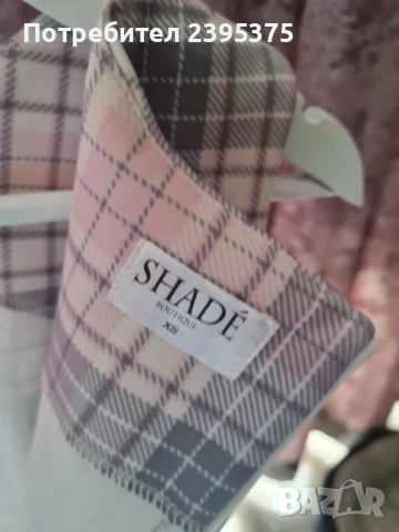 Рокля в сиво и розово, снимка 5 - Рокли - 50681046