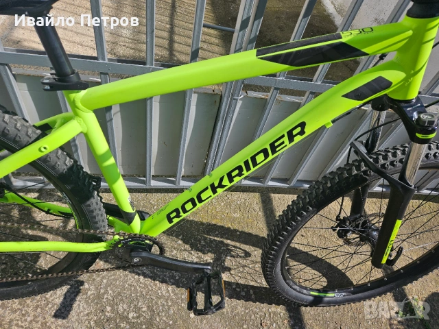 Алуминиев велосипед 27.5 цола ROCKRIDER-шест месеца гаранция, снимка 7 - Велосипеди - 54105591