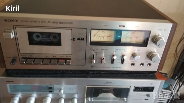 Касетен дек SONY TC-206sd, снимка 10 - Декове - 43676655