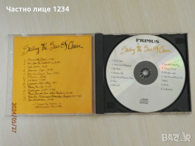 Primus - Sailing The Seas of Cheese - 1991 / Funk Metal, снимка 3 - CD дискове - 45931782