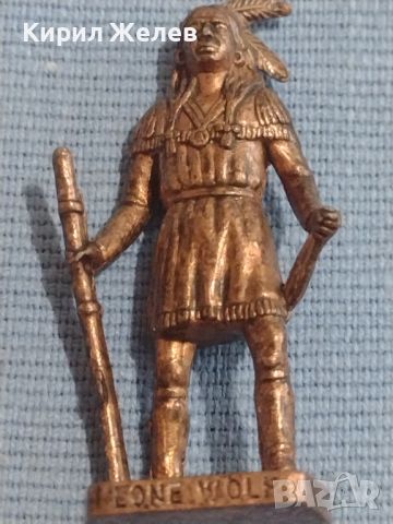 Метална фигура играчка KINDER SURPRISE MADE IN ITALY индианец войн перфектна за КОЛЕКЦИОНЕРИ 22959, снимка 4 - Колекции - 45448696